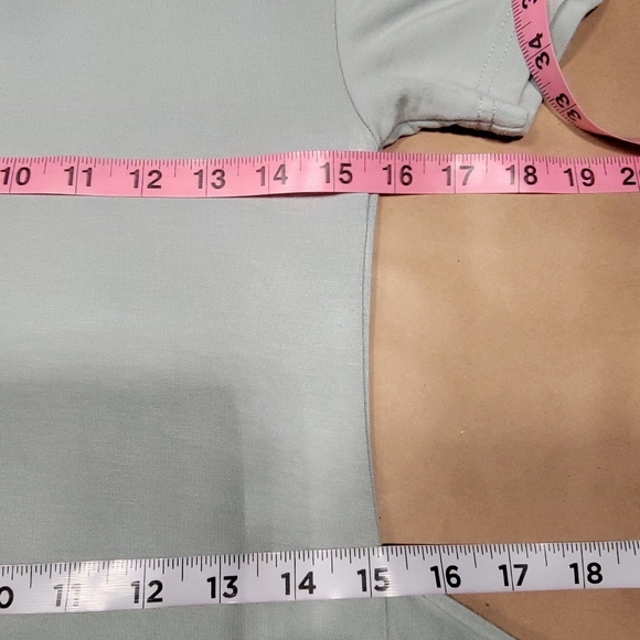 BB Dakota Size XS Light Sage Green "Before Midnight" Maxi Dress w/ Side Slit - Picture 8 of 10